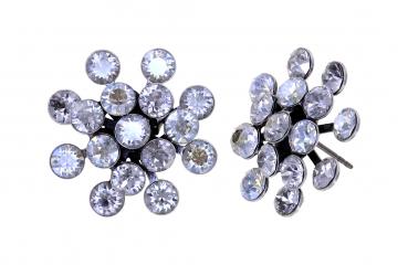 Silver Shade Magic Fireball Studs